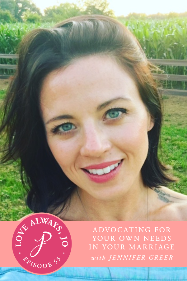 Advocating for Your Own Needs in Your Marriage with Jennifer Greer #marriageadvice #marriedlife #marriagegoals #relationshipgoals #podcast #relationshipcoach #marriagecoach #familylife