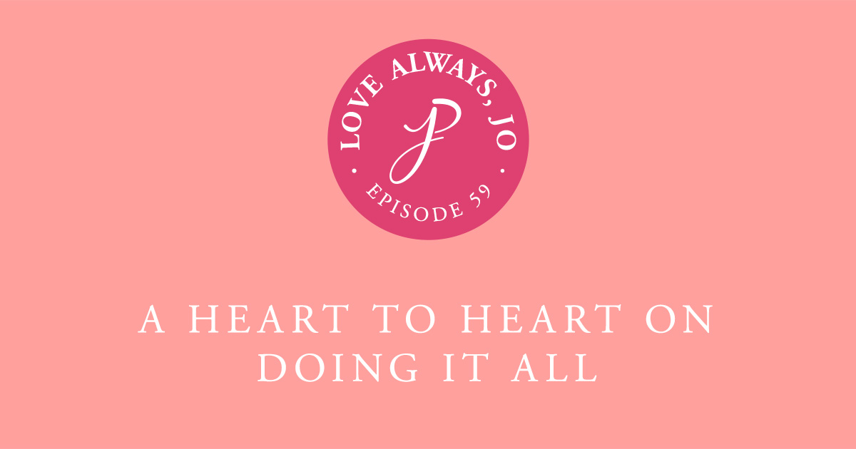 #howtodoitall #podcast #howtosayno #learntosayno #fomo #fearofmissingout #heartotheart